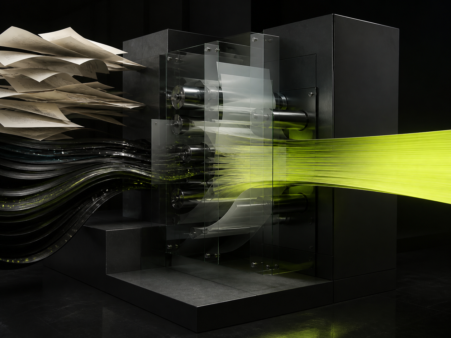 Original editorial artwork for Business Automation
